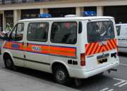 A police van.
